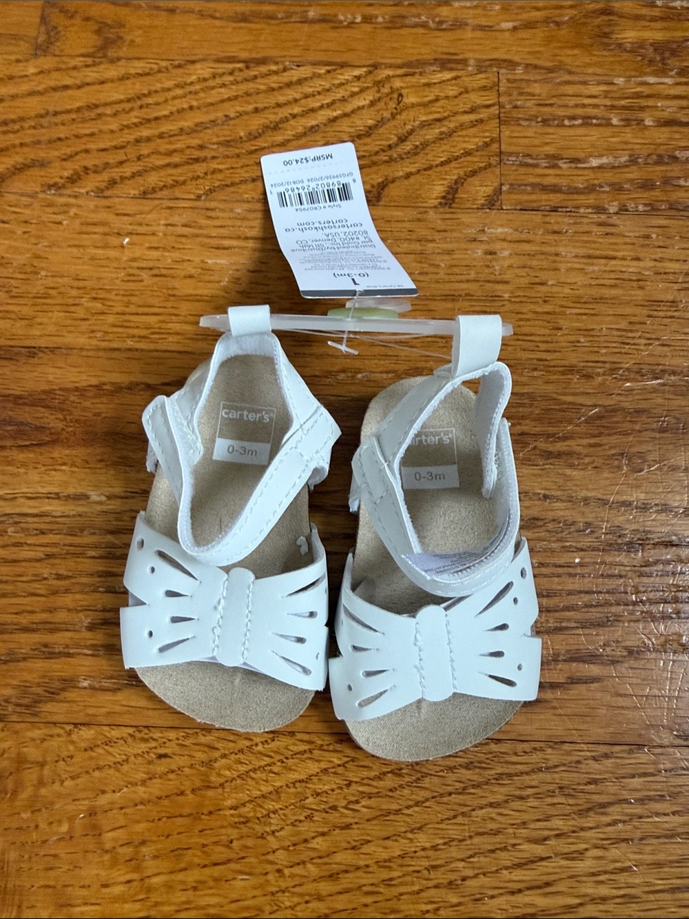 NWT Baby Girl Butterfly Sandal